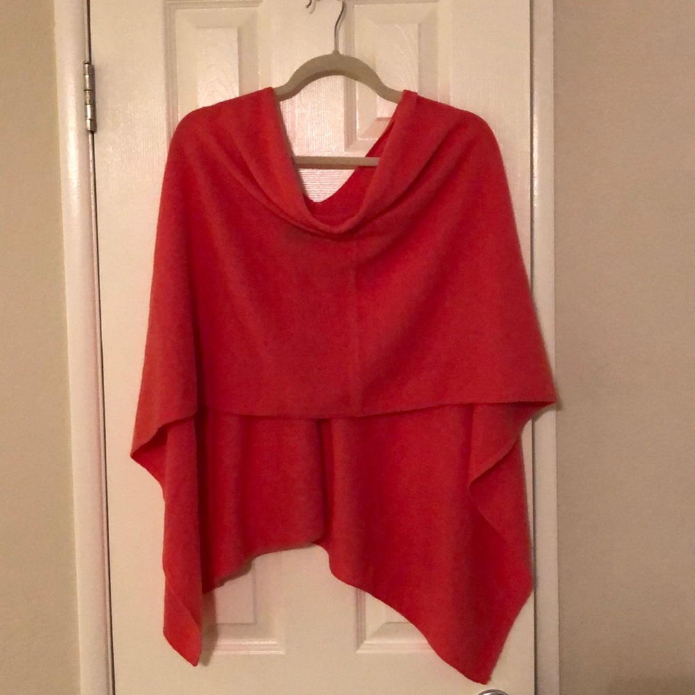 Cashmere pancho